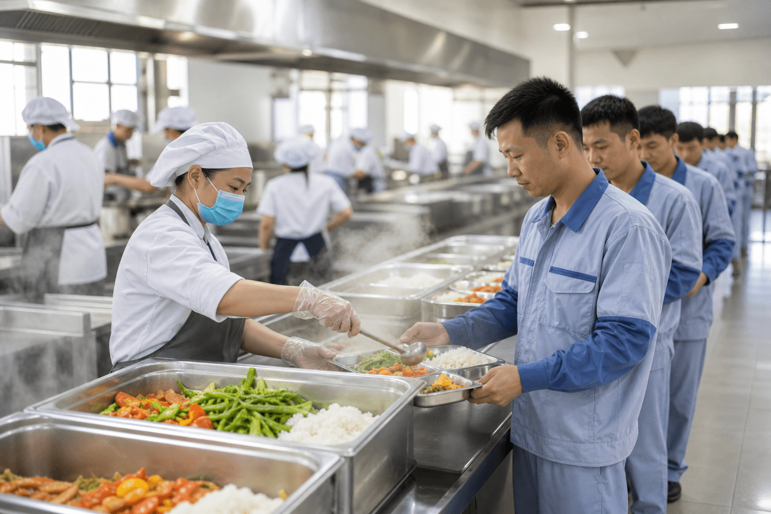 Gạo suất ăn công nghiệp