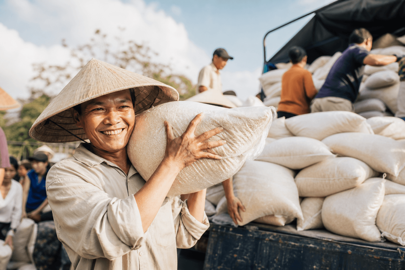 Gạo từ thiện